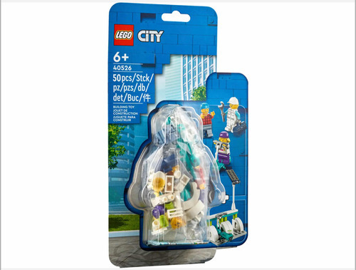 Lego City 40526 - Monopatin Electrico Y Estación De Carga Cantidad De Piezas 50