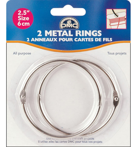 Dmc 6110 Anillo Metal 2  1 Pkg