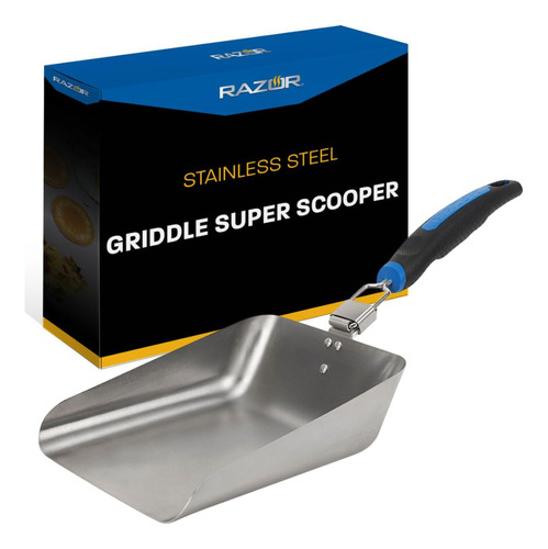 Razor - Plancha De Acero Inoxidable Super Scooper | Rz | Li.