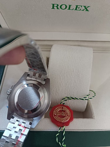 Reloj Rolex No Omega Patek Gmt Coca-cola Jubilee Con Caja (Usado)