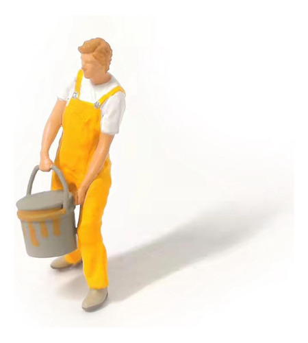Figuras De Modelo De Pintor En Miniatura A Escala 1:64 De B