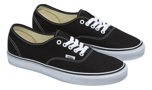 Tenis Vans Ua Authentic Sin Genero Negro/blanco