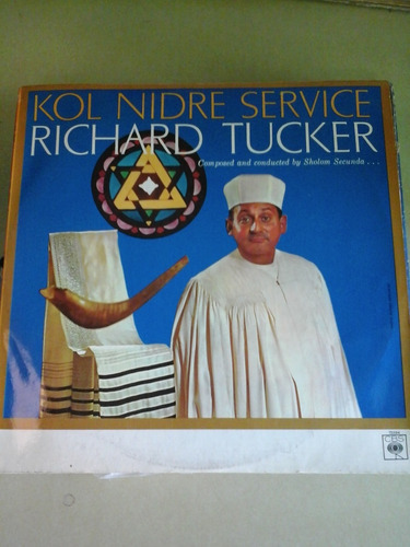 Vinilo 3432 - Kol Nidre Service - Richard Tucker 