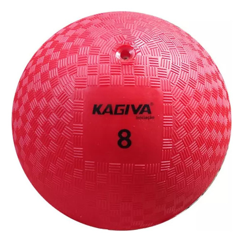 Bola Iniciação Kagiva T8 Cor Vermelho