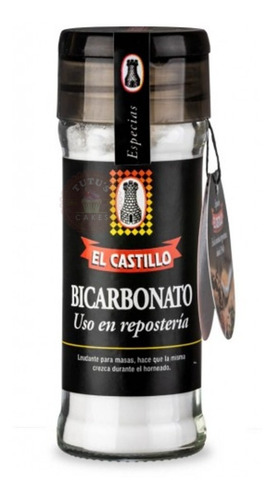 Bicarbonato Uso Reposteria 85grs El Castillo 
