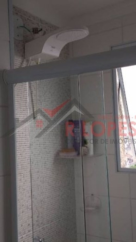 Imagem 18 de 23 de Ótimo Apartamento Em Condomínio Fechado Para Venda No Bairro Fazenda Aricanduva, 2 Dorm, 1 Vagas, 50 M - 1060