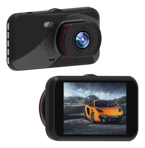 Cámara De Coche N Dash Cam Fhd 720p, Mini Pantalla De 2.0 Pu