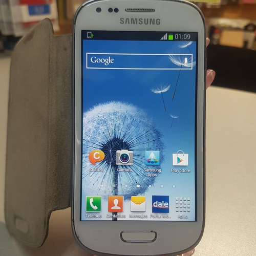 Celular Samsung S3 Mini Libre Redes Sociales Con Estuche  