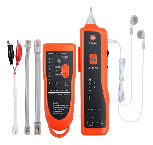 Imagen 3 de 9 de Wire Tracker Rj11 Rj45 Cable Tester Line Finder Ethernet Lan