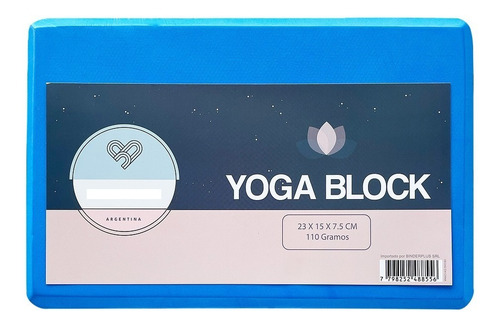 Imagen 2 de 4 de Ladrillo Yoga Block Pilates Bloque Goma Eva