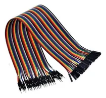 Comprar Cabo Wire Jumper 20cm 40 Fios Fêmea-macho Protoboard Arduino