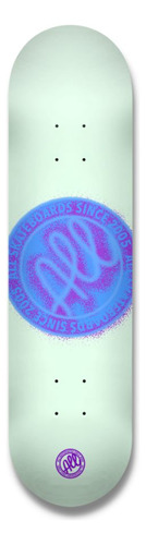 Tabla De Skate All Big Logo Spray - Azul