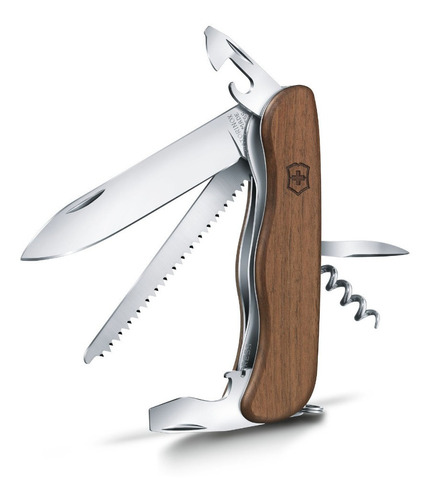 Navaja Forester Wood Victorinox, Marrón, 10 Usos 0.8361.63