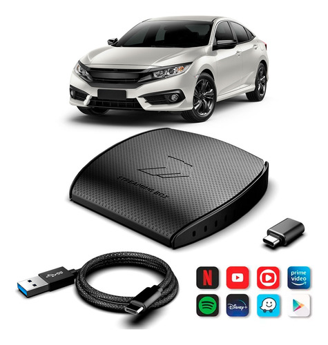 Streaming Box S 2gb Ram 32gb Civic Carplay