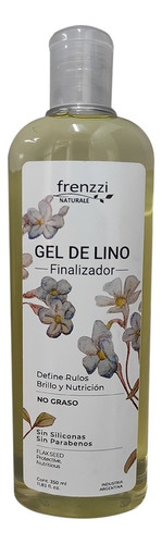 Gel De Lino Define Rulos Brillo Y Nutrición Frenzzi 350ml