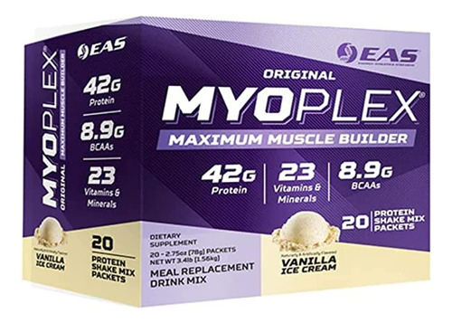 Eas Original Myoplex Maximum Muscle Builder  Mezcla De Bebi