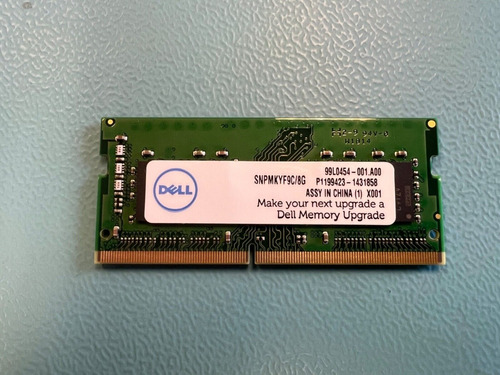 Memoria Dell Snpmkyf9c/8g Inspiron 11 3185 13 5368 13 7375