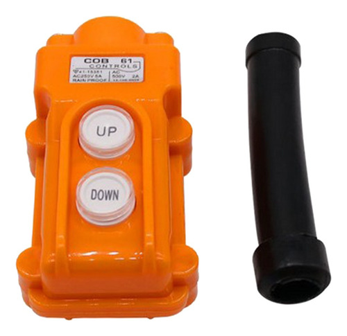 1pc Cob61 Interruptor De Botón Pulsador De Polipasto