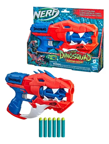 Lancador Nerf Dinossauro Squad Raptor Slash -hasbro F2476