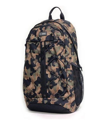 Mochila Converse Modelo Transition Camuflado Negro Importada