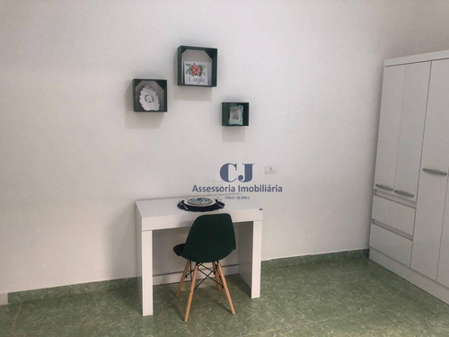 Imagem 8 de 18 de Kitnet Com 1 Dormitório Para Alugar, 17 M² Por R$ 600,00/mês - Jardim Gonçalves - Sorocaba/sp - Kn0005
