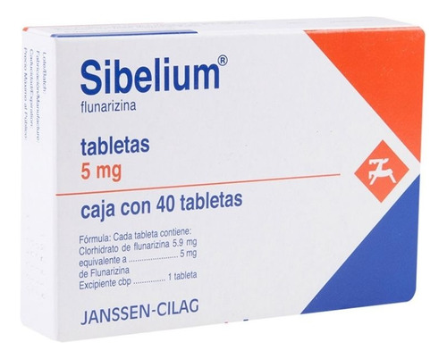 Sibelium 40 Tabletas 5mg