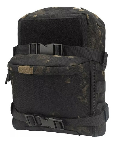 Mochila De Hidratación Molle Para Chaleco Tactico Edc Bolsa