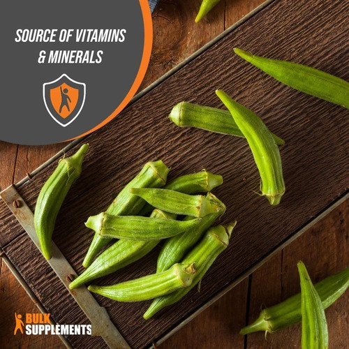 Bulk Supplements | Okra Extract | 250g | 500 Services