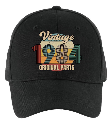 Pishovi Vintage 1984 Original Parts Gorra Béisbol Divertida,
