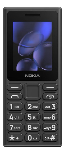 Nokia 105 2g (ta-1683) Dual Sim Model International Phone Basic Colour Black