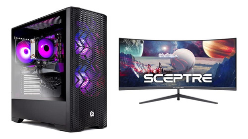 Blaze 3.0 Gaming Pc Escritorio Monitor Curvado Sceptre 30  X