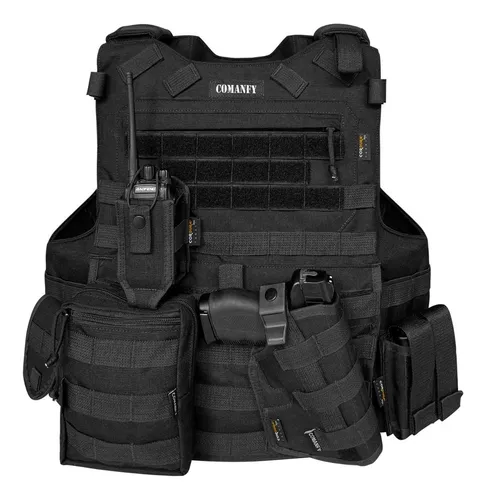comprar Colete Tático Comanfy G5 Predador Cordura 1000d Placa Kavro