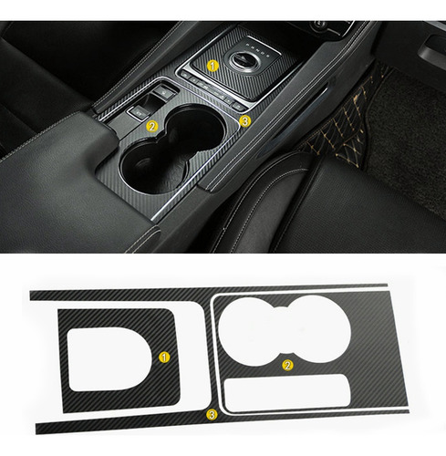 Accesorios Para Automóviles Water Glass And Gear Carbon Fibe