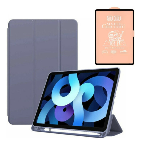 iPad 10.9 10 Gen Estuche Protector Smart Cover Magnetico Tpu