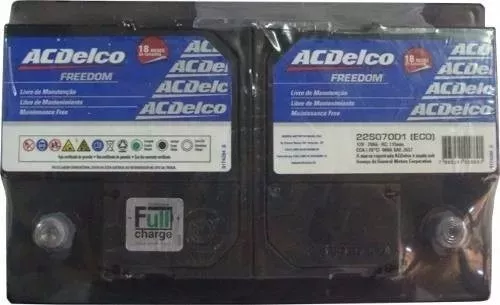 Bateria 70 Ah Ac Delco - Original Gm - A Base De Troca.