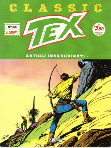 Tex Classic N° 144 - Em Italiano - Sergio Bonelli Editore - Formato 16 X 21 - Capa Mole - 2022 - Bonellihq Cx474 J23