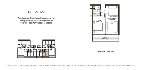 Apartamento En Venta De 1 Dormitorio En Playa Mansa