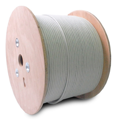 Cable Sf/utp Satra Cat6 23awg Cobre 305 Metros Gris