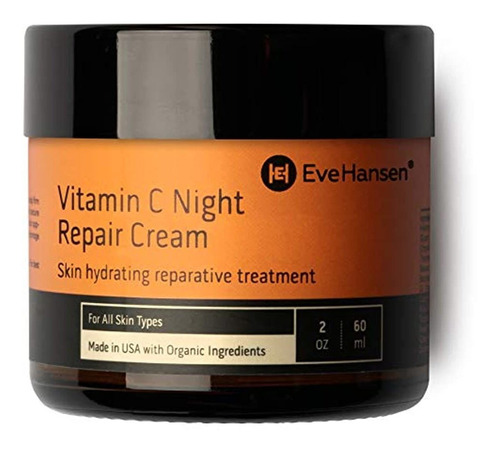 Vitamina C, Crema Reparadora De Noche, Crema Hidratante Anti