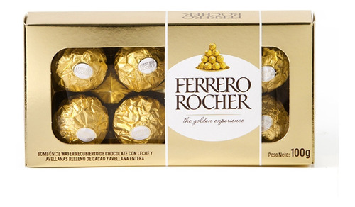 Ferrero Rocher Bombones X8u. - Muy Barata La Golosineria-