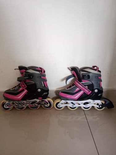 Roller Skate Roller 36 Al 39 Rosa Chicle (Usado)
