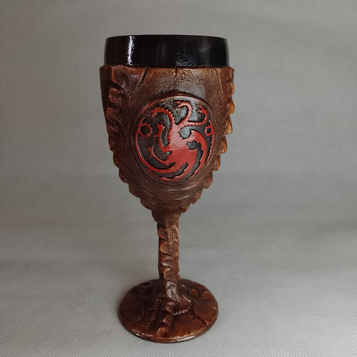 Copa Caliz Artesanal Casa Targaryen Game Of Thrones