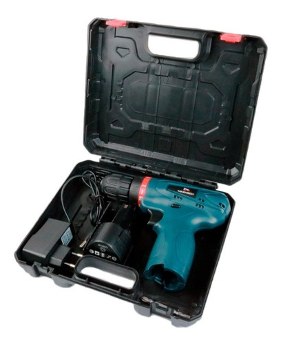 Parafusadeira/furadeira Sem Fio Max01 Maxmech Bat Lítio Cor Azul