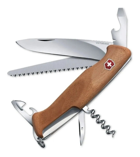 Cortaplumas Victorinox Ranger Wood Madera De Nogal 10 Usos