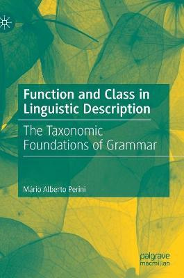 Libro Function And Class In Linguistic Description : The ...