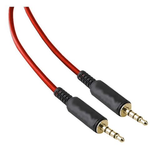 Cable Adaptador De Audio Plt 3.5mm A 3.5mm 1 Mt