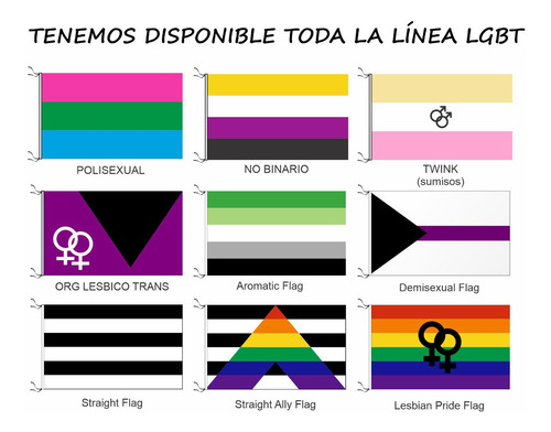 20 Banderas Transexual Trans Lgbt 90 X 150cm