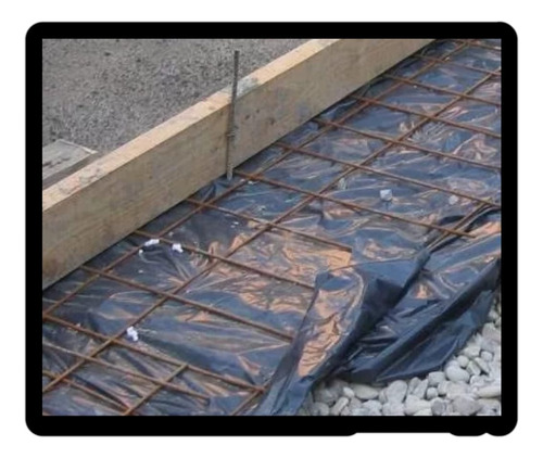 Cubrir Negro Multiusos Cal. 600 De 2m X 14m