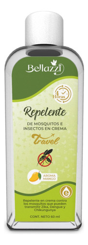 Bellazzi Repelente Crema Para Mosquitos E Insectos 60ml
