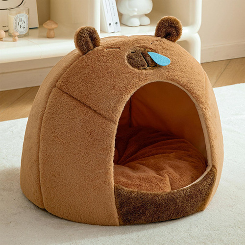 Cama Para Gatos, Cueva, Con Forma De Carpincho, Casa Para Ca